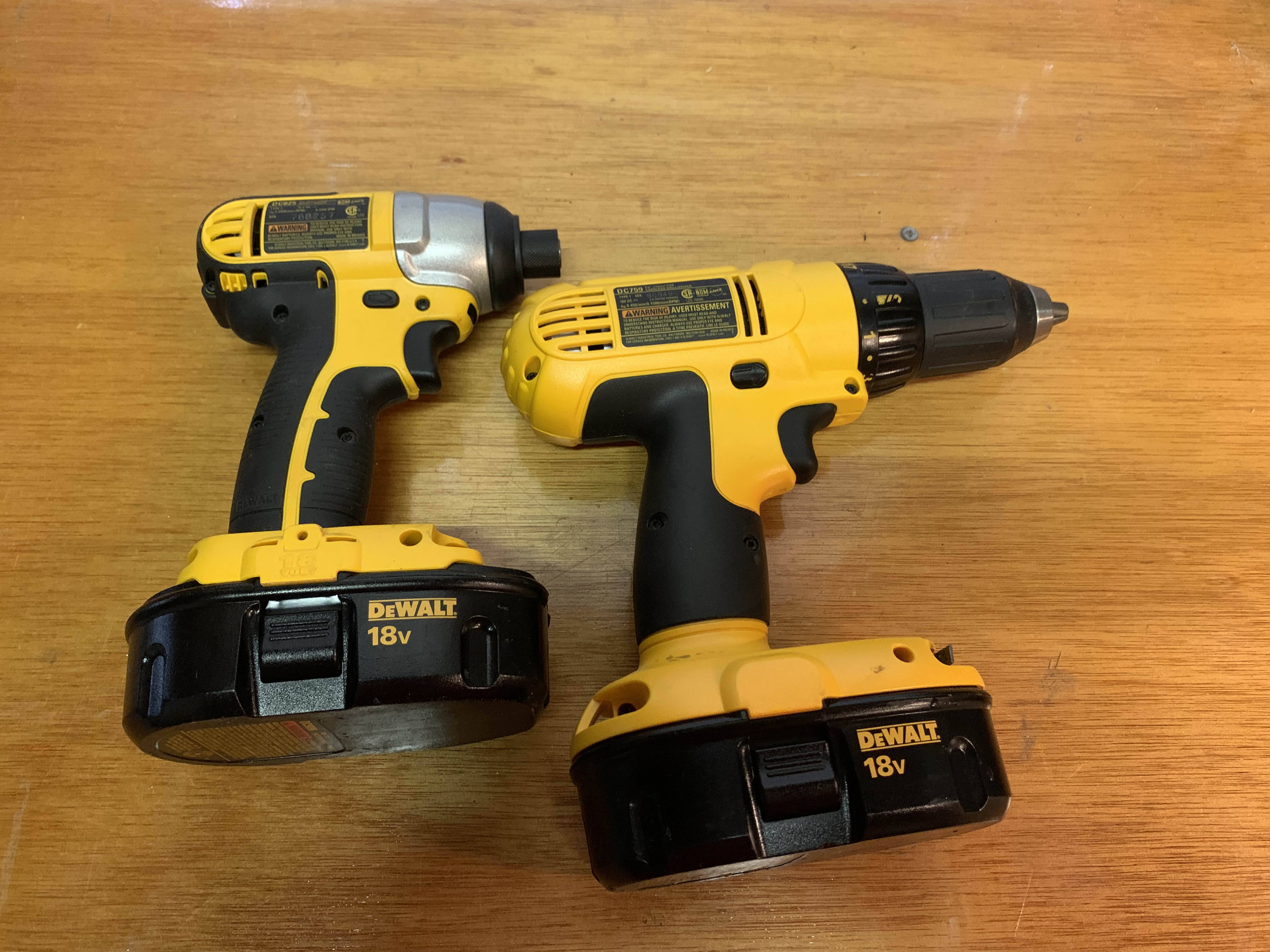 Dewalt DC759 DC825 Drill Impact Drivers